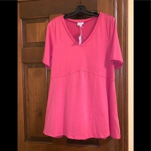🆕 Pink Lularoe Jana - Swing Top